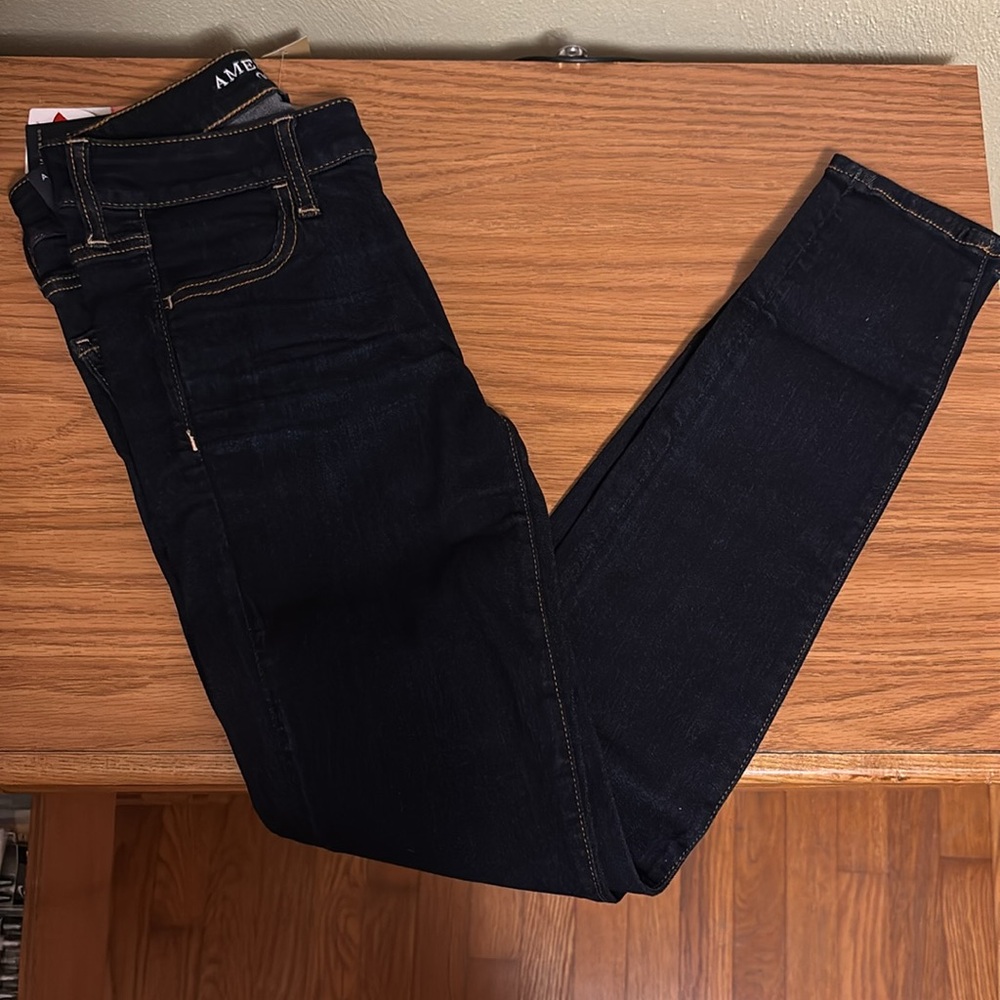 Brand-New Dark Wash Skinny Jeans - Picture 2 of 10